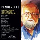 Penderecki - penderecki : concertos pour clarinette et pour flute - concerto grosso. lethiec, dlugosz, noras, pen