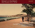 jaquette CD Mozart on the beach. Concertos pour piano. Badura-Skoda, Dörner.