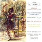 jaquette CD Dutilleux - Henri Dutilleux