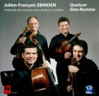 jaquette CD Zbinden - integrale des oeuvres pour quatuor à cordes