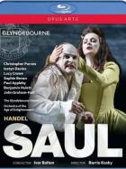 jaquette CD Haendel : Saul, oratorio. Purves, Davies, Crowe, Bevan, Hulett, Bolton, Kosky.
