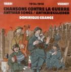 jaquette CD Chansons contre la guerre