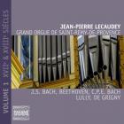 jaquette CD Le grand orgue de St-Rémy-de-Provence - Volume 1 : 17 et 18èmes siècles