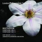 Van Beethoven - Beethoven : symphonies n° 1 et 4. Masur.