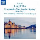 Symphonies Nos.3 and 4, Suite No.2 | Laszlo Lajtha (1892-1963). Compositeur