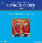 jaquette CD Les chefs-d'oeuvre de la musique sacrée - Volume 3 vêpres magnificat & motets