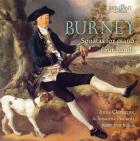 jaquette CD Charles Burney : sonates pour piano à 4 mains. Clemente, Piolanti.