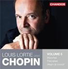 jaquette CD Louis Lortie plays Chopin volume 5