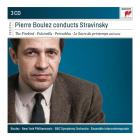 jaquette CD Pierre Boulez conducts Stravinsky