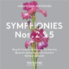 jaquette CD Symphonies nos. 2 & 5