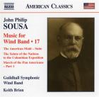 jaquette CD Music for wind band - Volume 17
