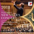 jaquette CD New year's concert 2018 / Neujahrskonzert 2018 / Concert du nouvel an 2018