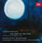 jaquette CD Mahler : le chant de la terre. Peckova, Samek, Altrichter.