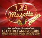 jaquette CD 1,2,3 musette - coffret des 10 ans