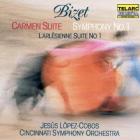 jaquette CD Carmen suite - symphony no.1 - l'arlésienne suite no.1