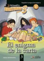 jaquette CD Aventuras para 3 t.3 : el enigma de la carta