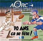 jaquette CD AORC 70 ans ça se fête !