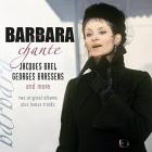 jaquette CD Barbara chante Jacques Brel, Georges Brassens & more