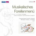 Musikalisches forellenmenü : Schubert, Schöggl et Langner. Gläser