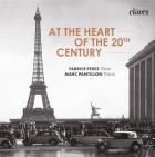 jaquette CD At the heart of the 20th century. oeuvres pour hautbois et piano