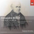 jaquette CD Boëly : Musique pour piano - Volume 1