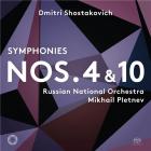 jaquette CD Symphonies nos. 4 & 10