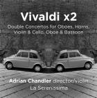 jaquette CD Vivaldi : double concertos. La Serenissima, Chandler