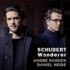 jaquette CD Schubert : lieder. Schuen, Heide.