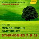 jaquette CD Mendelssohn : symphonies pour cordes n° 7, 9 et 12