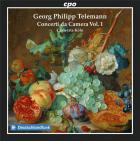 jaquette CD Telemann : concertos de chambre - Volume 1