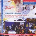 Nikolai Miaskovski : intégrale des quatuors à cordes - Volume 3