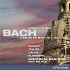 jaquette CD Bach : Cantates pour Luther - Les Cantates sacrées - Volume 8