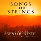 jaquette CD Songs for strings. arrangements pour cordes d'oeuvres de Dowland, Purcell, Elgar...