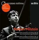 jaquette CD Nathan Milstein joue Mendelssohn et Dvorak : concertos pour violon