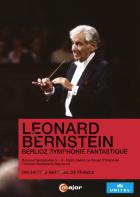 jaquette CD Leonard Bernstein dirige Berlioz, Roussel, Saint-Saëns, Thomas