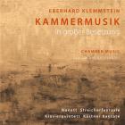 jaquette CD Klemmstein, Eberhard : musique de chambre pour grands ensembles