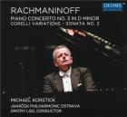 jaquette CD Piano concerto no. 3 in D minor