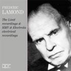 jaquette CD Frederic Lamond : les enregistrements Liszt, HMV & Electrola