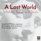 jaquette CD A lost world, Schubet: songs and duets