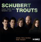 jaquette CD Schubert trouts. Variations contemporaines sur le quintette de Schubert