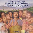 jaquette CD Josquin des Prés : missa Gaudeamus - missa l'ami Baudichon