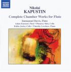 jaquette CD Complete chamber works for flute