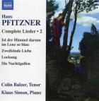 jaquette CD Complete lieder - Volume 2