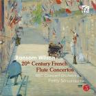 jaquette CD 20th century French flute concertos