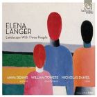 jaquette CD Langer - landscape with three people