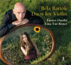 jaquette CD Duos for violin