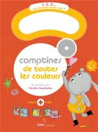 jaquette CD Comptines de toutes les couleurs