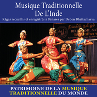 jaquette CD Musique traditionnelle de l'Inde - Patrimoine de la musique traditionnelle du monde