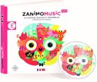 jaquette CD Zanimomusic babies - 12 comptines bilingues et sensorielles - 12 bilingual songs for babies with fingerplays