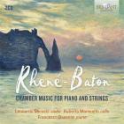 jaquette CD Rhené-Bâton : musique de chambre pour piano et cordes